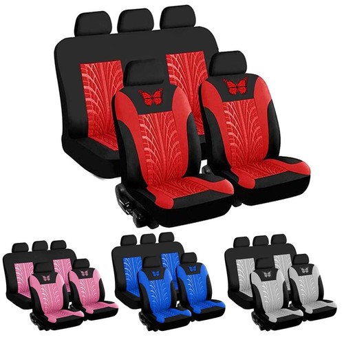 Full set nylon car seat - nylon, covers