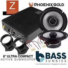 Ford Transit Connect 2013-21 Alpine Front Car Speakers & 600W Underseat Sub Kit