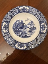 Single Soup Plate - Blue