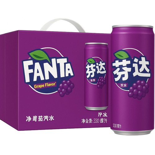 Fanta grape x 330ml - 12,