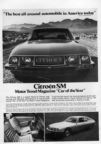 1971 citroen maserati car - sm, "car