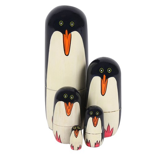 Penguin russian doll - penguin,