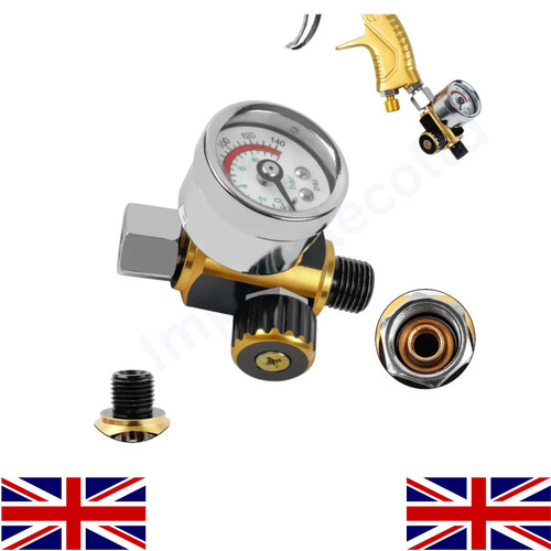 Air pressure regulator spray - air,