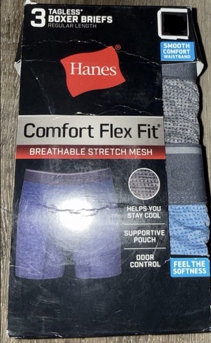 Hanes pair mens boxer - ~, 3-pair