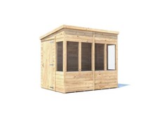Dunster House Potting Shed Pent Roof W8' x D6' (W2.4 x D1.8m) Overlord Modular