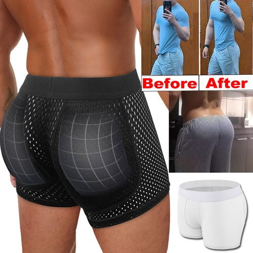 Men padded underwear mesh - padded,