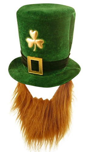 Irish hat and ginger - ginger, st