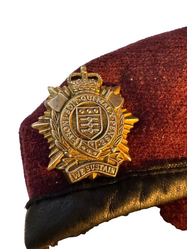 British army maroon beret - british,