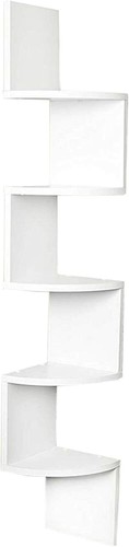 White large decorative tier - white, 5-tier