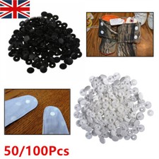 KAM Snaps Plastic Black&White Clear T3/T5 Press Studs Button Fasteners Clothes !