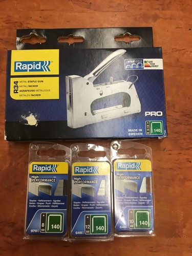 Rapid metal staple gun r34 - metal,