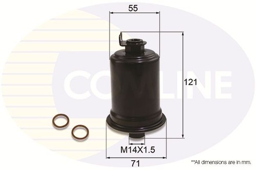 Fuel filter fits daihatsu - filter,