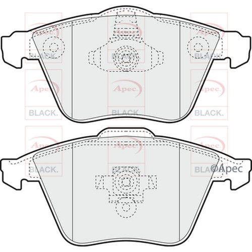 Brake pads set for - set,