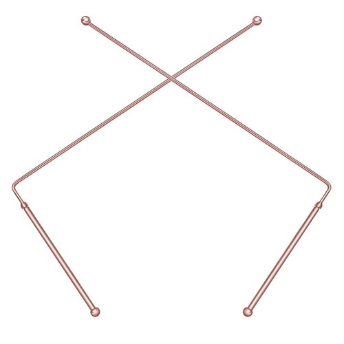 Copper dowsing rod divining - copper,