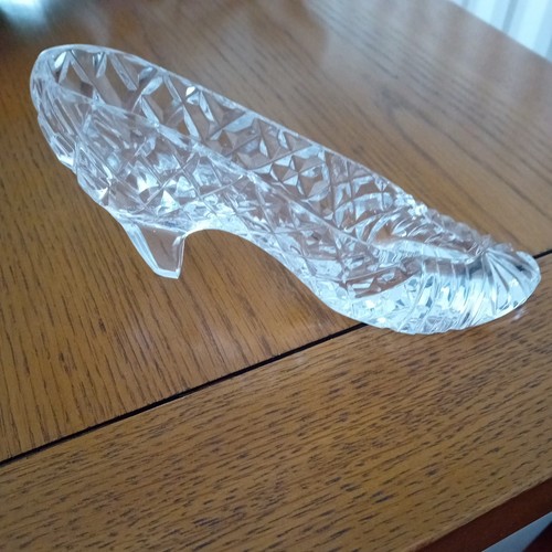 Tyrone crystal shoe - crystal, unused