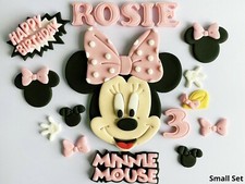 Edible Fondant Pink Minnie
