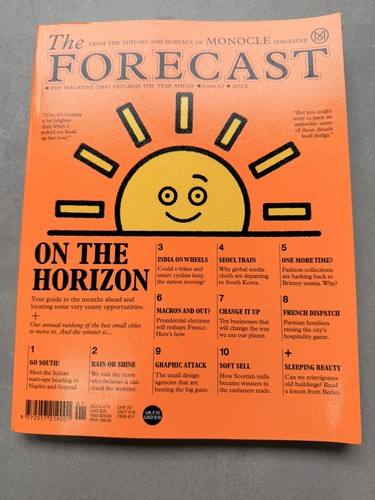 The forecast monocle magazine - forecast,