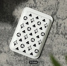 Minimalistic MagSafe Card Wallet Lv Inspired Design for All MagSafe Devices UK