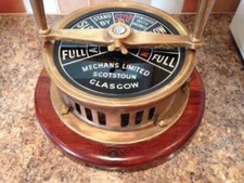 Antique Ships Telegraph,  Brass Bronze. Boat Yacht Marine Maritime