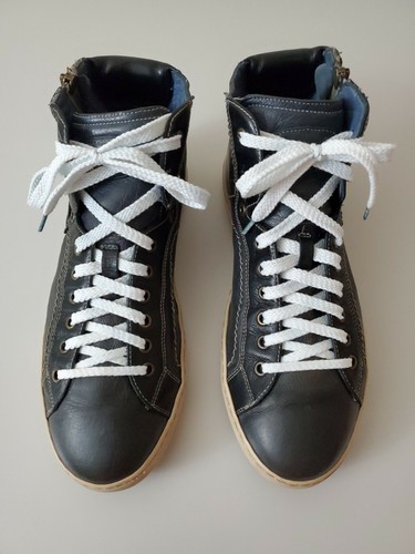 Mans peruzzi leather sneakers - mans,