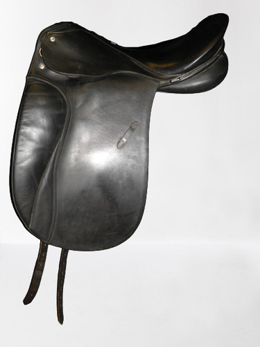 Black leather grand - black,
