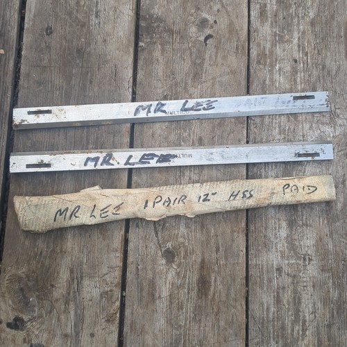 Multico slotted hss planer - slotted,