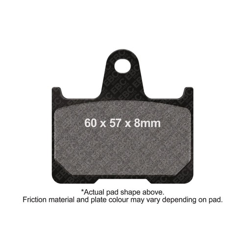 Ebc double sintered - double, street