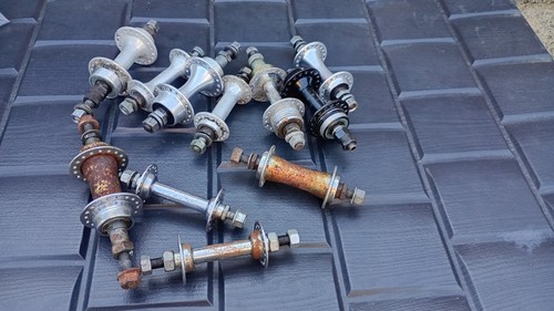 Various bicycle wheel hubs - bicycle, job