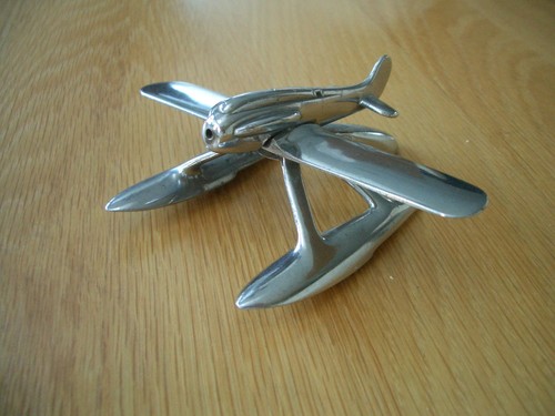 Schneider trophy plane - trophy, chrome