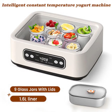 Eco-friendly Probiotic Yogurt Maker with Timer Intelligent Constant Temperature