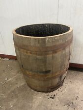 3/4 Half Whisky Barrel 70cm Tall  Oak Planter/Pot/Tub/Tree Shrub Bush Flower