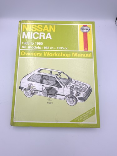 Haynes nissan micra k10 1983 - k10,