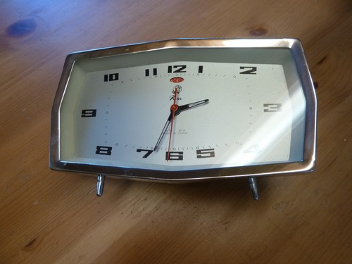Vintage alarm clock chinese - clock,