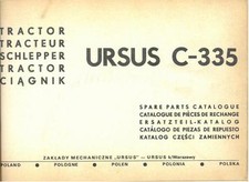 URSUS C-335 TRACTOR C335 PARTS MANUAL