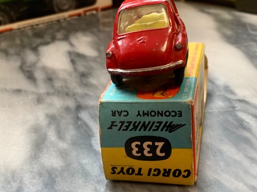 Corgi heinkel eco car - 1:43.,