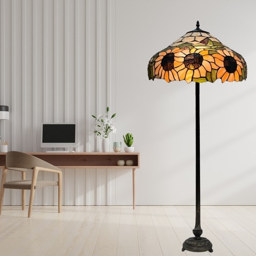 Tiffany sunflower floor lamp - tiffany,