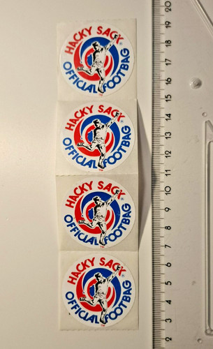 Vtg 80s hacky sack - sack, official