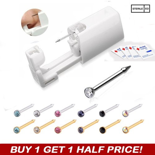 Disposable nose piercing kit - disposable,