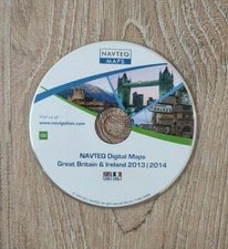 Sat Nav Disc Great Britain Ireland 2013/2014 BMW MK1 MK2 MK3 VAUXHALL CD70 Sat Nav