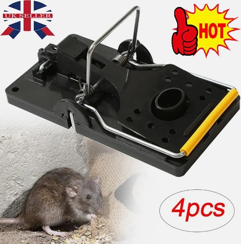 4pack plastic mouse - plastic, traps