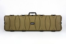 Hard Gun Case Extra Large Wheeled Hard Case (Wave Foam); Olive green
