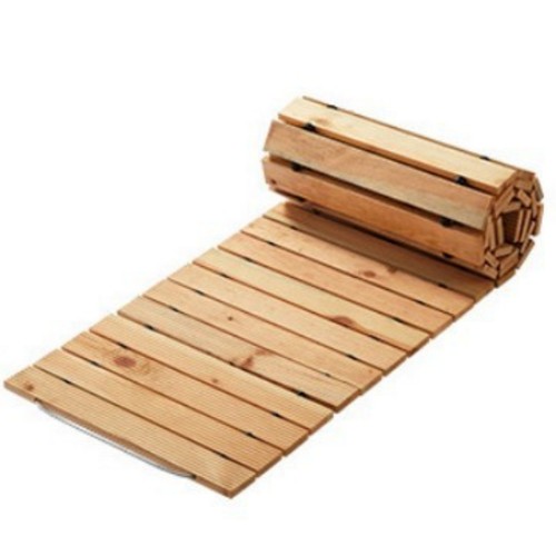 Rollable wooden path slatted - rollable,