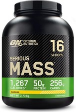 Optimum Nutrition Serious Mass Protein Powder High Calorie Mass Gainer with Vita