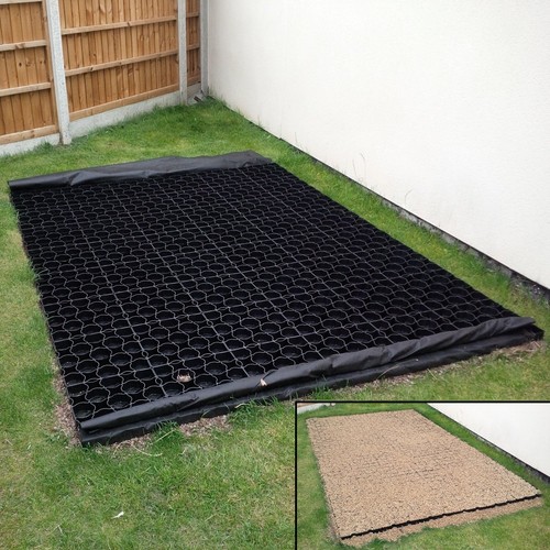 Shed base eco plastic - plastic, paver