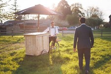 Mobile Bar Vintage Drinks Bike