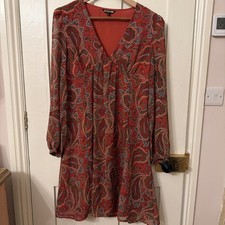 Vintage Biba Dress Size 14 (Label Says 16). Worn Once , floaty 1970s.
