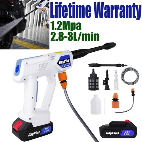 Cordless pressure washer - pressure,