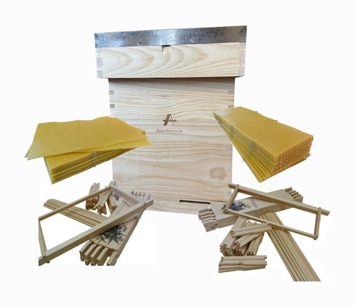 Cedar national bee hive wired - cedar,