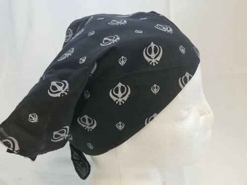 Black khanda rumal sikh - khanda, temple