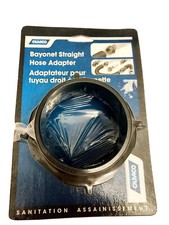 Camco Bayonet Straight Hose Adapter - #39413 - NEW/SEALED